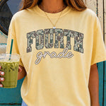 Camo Fourth Grade DTF Transfer DTF Heat Press Transfer from Sweet Tee Transfers