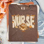 Nurse Polka Dot Fall Turkey DTF Transfer DTF Heat Press Transfer from Sweet Tee Transfers