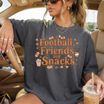 Football, Friends and Snacks DTF Transfer DTF Heat Press Transfer from Sweet Tee Transfers