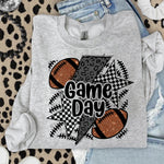 Game Day Football Retro DTF Transfer DTF Heat Press Transfer from Sweet Tee Transfers