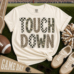 Touchdown Camo Checkered Leopard DTF Transfer DTF Heat Press Transfer from Sweet Tee Transfers