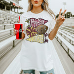 Friday Night Lights Maroon and Gold DTF Transfer DTF Heat Press Transfer from Sweet Tee Transfers