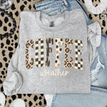 Coffee Weather Leopard DTF Transfer DTF Heat Press Transfer from Sweet Tee Transfers