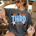 Blue Third Grade Sports DTF Transfer DTF Heat Press Transfer from Sweet Tee Transfers