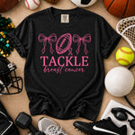 Football Tackle Breast Cancer DTF Transfer DTF Heat Press Transfer from Sweet Tee Transfers