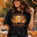 Faux Yarn Thankful Pumpkin DTF Transfer DTF Heat Press Transfer from Sweet Tee Transfers