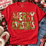 Green Guy Merry Christmas DTF Transfer DTF Heat Press Transfer from Sweet Tee Transfers