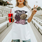 Friday Night Lights Black and Maroon Pennant DTF Transfer DTF Heat Press Transfer from Sweet Tee Transfers