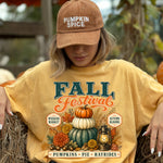 Fall Festival Pumpkin Stack DTF Transfer DTF Heat Press Transfer from Sweet Tee Transfers