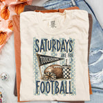 Saturdays Are for Football DTF Transfer DTF Heat Press Transfer from Sweet Tee Transfers