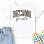 Camo Second Grade DTF Transfer DTF Heat Press Transfer from Sweet Tee Transfers