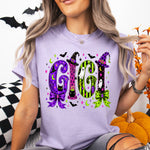 Bright Halloween Gigi DTF Transfer DTF Heat Press Transfer from Sweet Tee Transfers