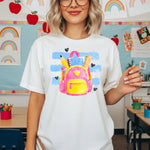 Preppy Fingerpaint Backpack DTF Transfer DTF Heat Press Transfer from Sweet Tee Transfers