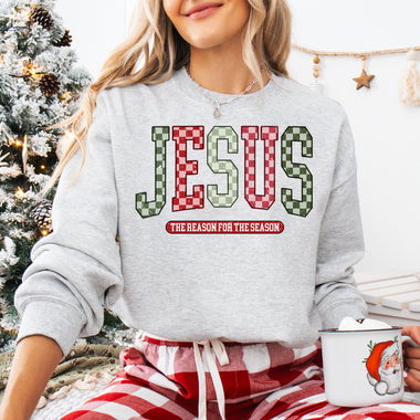 Jesus the Reason for the Season DTF Transfer DTF Heat Press Transfer from Sweet Tee Transfers