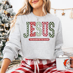 Jesus the Reason for the Season DTF Transfer DTF Heat Press Transfer from Sweet Tee Transfers