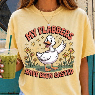 My Flabber Has Been Gasted DTF Transfer DTF Heat Press Transfer from Sweet Tee Transfers
