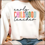 Early Childcare Teacher DTF Transfer