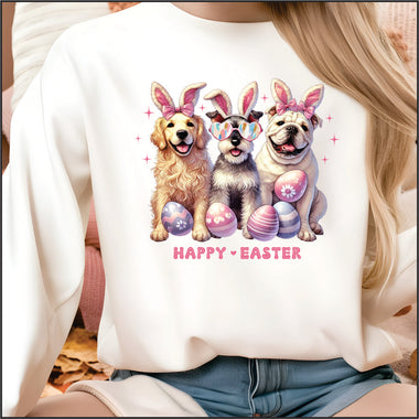 Easter Dogs DTF Transfer