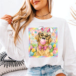 Easter Golden Retriever