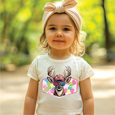 Egg Hunter Deer Colorful