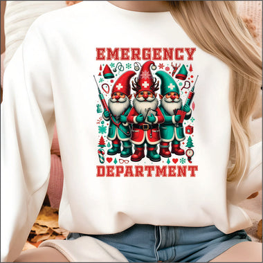 Emergency Dept Gnomes DTF Transfer