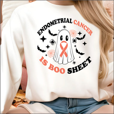 Endometrial Cancer is Boo Sheet DTF Transfer