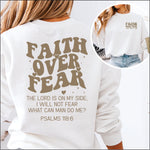 Faith over Fear DTF Transfer 2 part