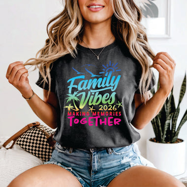 Family Vibes 2026 colorful