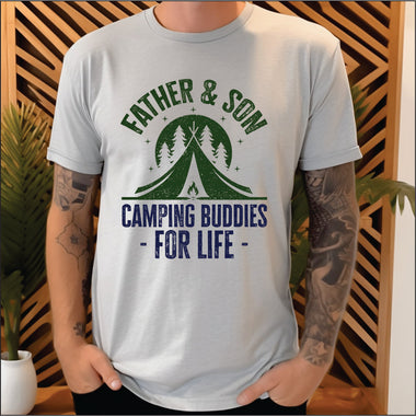 Father & Son Camping Buddies For Life