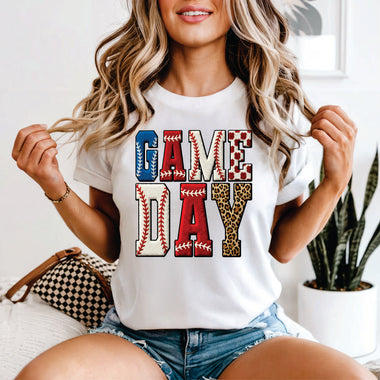 Faux Yarn Baseball Game Day