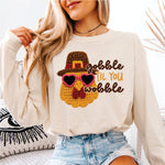 Faux Yarn Gobble Turkey