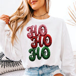 Faux Yarn Ho Ho Ho