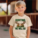 Faux Yarn Hunting We Will Go Deer