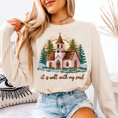 Faux Yarn It is Well with my Soul