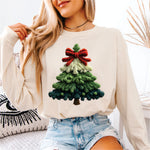 Faux Yarn Christmas Tree
