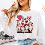 Faux Yarn V-day Gnomes