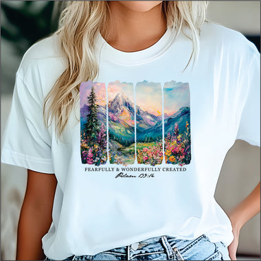 Fearfully & Wonderfully Created DTF Transfer