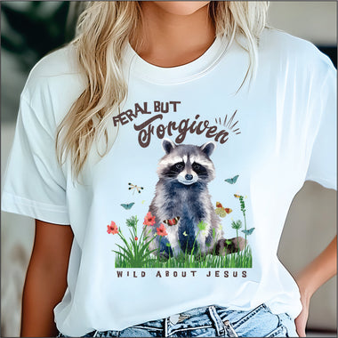 Feral but Forgiven DTF Transfer