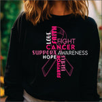 Fight Cancer Ribbon DTF Transfer