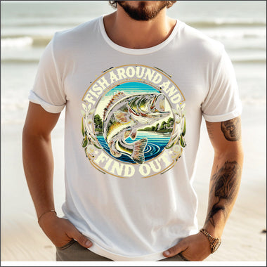 Fish Around And Find Out DTF Transfer