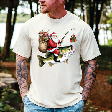 Fishing Santa