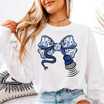Blue Floral Ultrasound