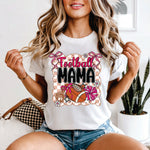 Football Mama Coquette stripes