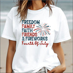 Freedom Family Faith DTF Transfer