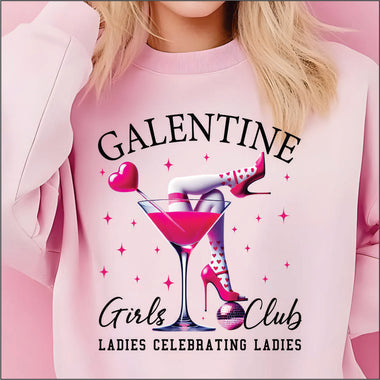 Galentine Girls Club DTF Transfer