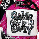 Game Day Faux Leather Team DTF Transfer