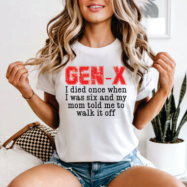 Gen X I Died Once