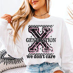 Gen X We Don't Care