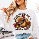 Get in Loser were Going to Thanksgiving