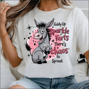 Giddy Up Sparkle Farts DTF Transfer